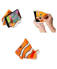 Thinking Gifts Small Clown Fish E Reader & Tablet Holder- Orange & White