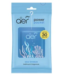 Godrej Aer Power Pocket Bathroom Fragrance Sea Breeze - 10g