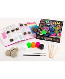 Paint Your Own Neon Stones - English