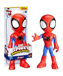 Spidey And His Amazing Friends Supersized Spiderman Action Figure - 9 Inches