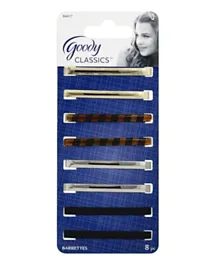Goody WomenS Classics Patterned Staytight Barrette - Pack of 8