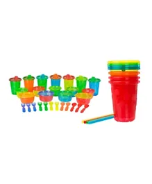 The First Years Take And Toss Cups + Take & Toss Feeding Set - 32 Pieces