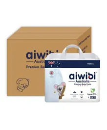 Aiwibi Premium Baby Pants Pack Of 4 Large Size 4 - 44 Pieces