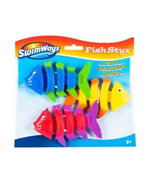 Swimways Fish Styx Pack Of 3 - Multicolour