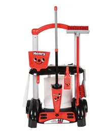 Casdon Hetty Cleaning Trolley - Red