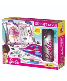 Lisciani Barbie Sports Style Set + 1 Water Bottle - Multicoloured