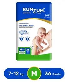 Bumtum Baby Pant Style Diapers Size 3 - 36 Pieces