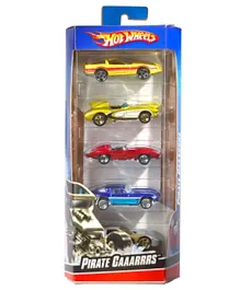 Hot Wheels Basic Car 5 Pack of 1 - Assorted