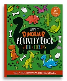 Dinosaur Activity Book With Stickers - 24 Pages