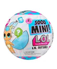 L.O.L. Surprise! Sooo Mini! Lil Sis With 5 Surprises in PDQ - Assorted