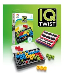 Smart Games IQ Twist Pocket Board Game - Multi Color