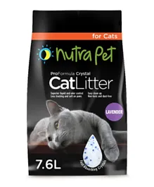 Nutrapet Cat Litter Silica Gel Lavender Scent - 7.6L