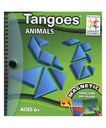 Smart Games Tangoes Animals Magnetic Travel Game - Multi Color