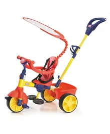 Little Tikes 4 in 1 Primary Tricycle - Red and Yellow
