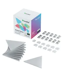 Nanoleaf Smart WiFi White LED Triangle Shaped Panel System with Music Visualiser (controller not included) - 11 Pieces