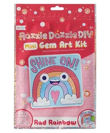 Ooly Razzle Dazzle Mini Gem Art Kit - Rad Rainbow
