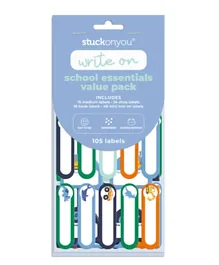 Stuck On You Revs and  Roars School Essentials Value Pack Multicolor - 105 Pieces