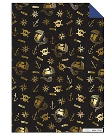 Meri Meri Pirate Gift Wrap Sheets - Black