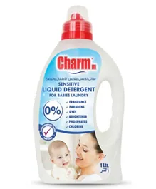 Charmm Sensitive Laundry Liquid for Babies Laundry - 1 Litre