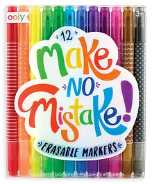 Ooly Make No Mistake Markers - Set of 12