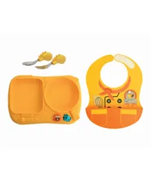 Marcus and Marcus Creativplate Toddler Meal Time Set - Lola