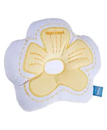 Night Angel Baby Flower Pillow - Yellow