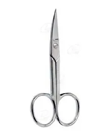 Beter Mcure Nails Curved Chrome Scissors