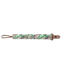 Pixie Pacifier Holder Army Print