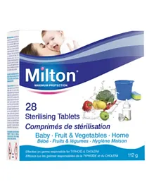 Milton Sterilising Tablets - 28 Pieces