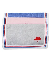 Night Angel Baby Towel Set Pack Of 3 - Multicolour