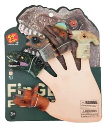 Toon Toyz Dinosaur Finger Puppet - 5 Pieces