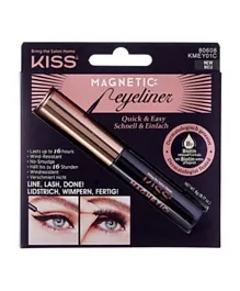 KISS Magnetic Eyeliner KMEY01C Black - 5ml