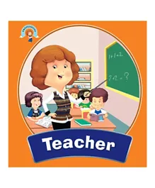 Om Kidz Professions Teacher Paperback - English