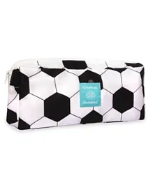 Charlie Banana Multi Purpose Wet Pouch  Soccer - Black and White