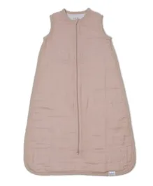 Lulujo Baby Muslin Sleeping Bag Sand Size S 1.0 Tog - Pink