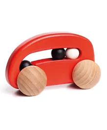 Bajo Car with Beads - Red