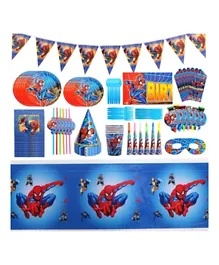 LAFIESTA Spiderman Birthday Decorations Kit