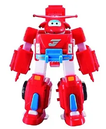Super Wings Transforming Vehicle Jett - Red