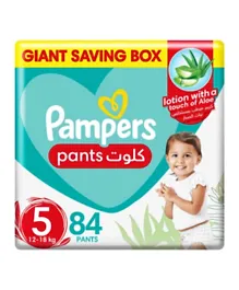 Pampers Baby-Dry Pants Diapers Size 5 - 84 Baby Diapers