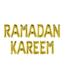 Homesmiths Ramadan Kareem Foil Balloons - Gold