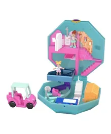 Polly Pocket Big Pocket World Compact with Micro Dolls & Accessories - Multicoloured
