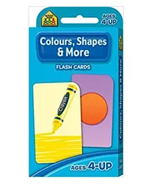 Wilco International Flash Cards  Colours, Shapes & More - 55 Cards