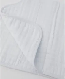 ليتل يونيكورن - قطعة قماش للتجشؤ قطن موسلين - أبيض