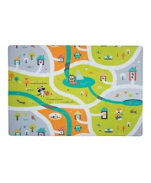BBluv Multi Soft Reversible And Safe Playmat