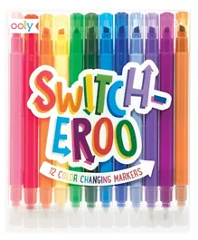 Ooly Switcheroo Color Changing Markers - 12 Pieces
