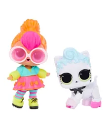 LOL Surprise Tot Doll Neon QT With Royal Kitty Cat - 24 cm