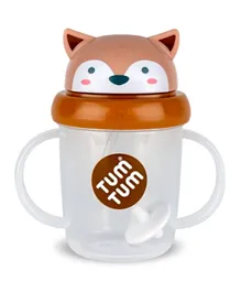 Tum Tum Tippy Up Sippy Cup Series 3 With Weighted Straw Fox - 200 mL