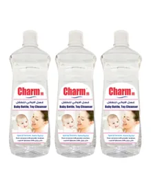 Charmm Baby Bottle and Toy Cleanser Pack Of 3 - 750mL