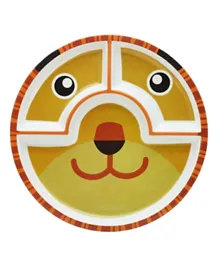 Dinewell Kids Round Plate - Tiger