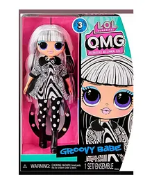 L.O.L. Surprise! OMG HoS Doll S3  Groovy Babe -  30.48cm